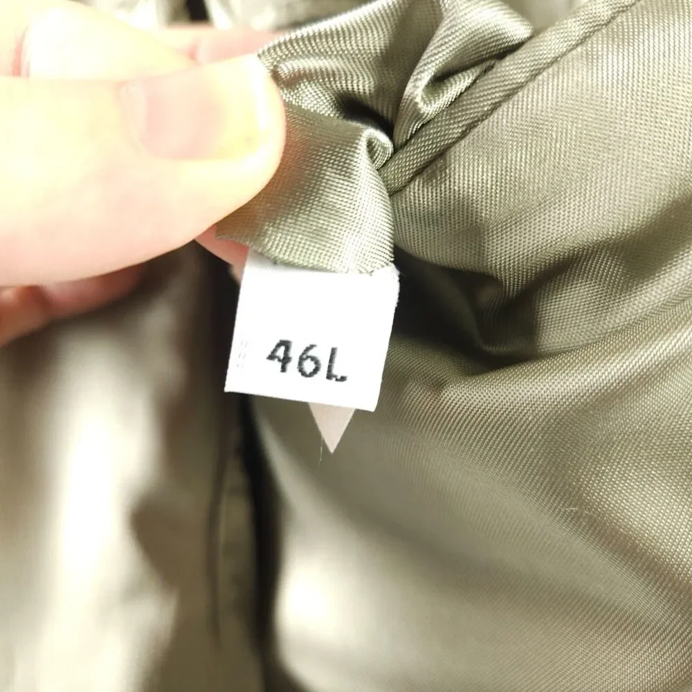 Austin Reed Men's Gray Wool Sport Coat‎ Blazer Size 46L 2 Button